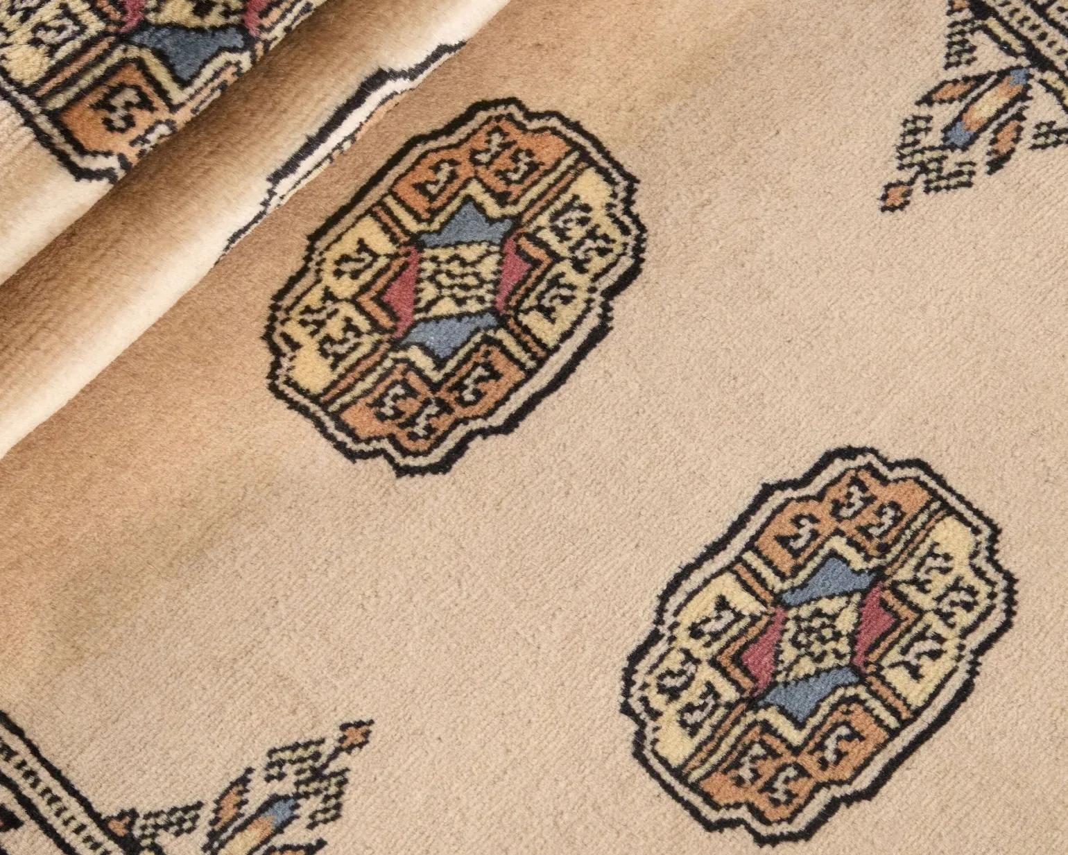 Pakistan handknotted orientalisk matta 77 x 259 cm