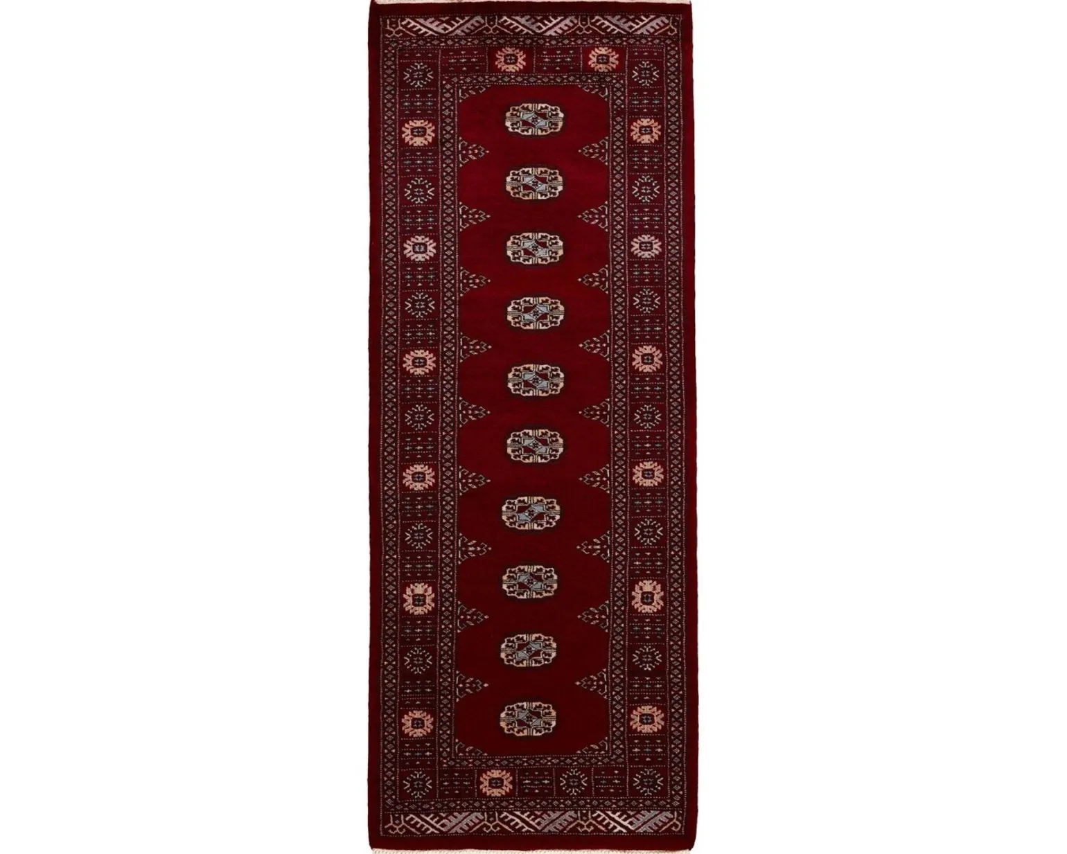 Pakistan handknotted orientalisk matta 80 x 206 cm
