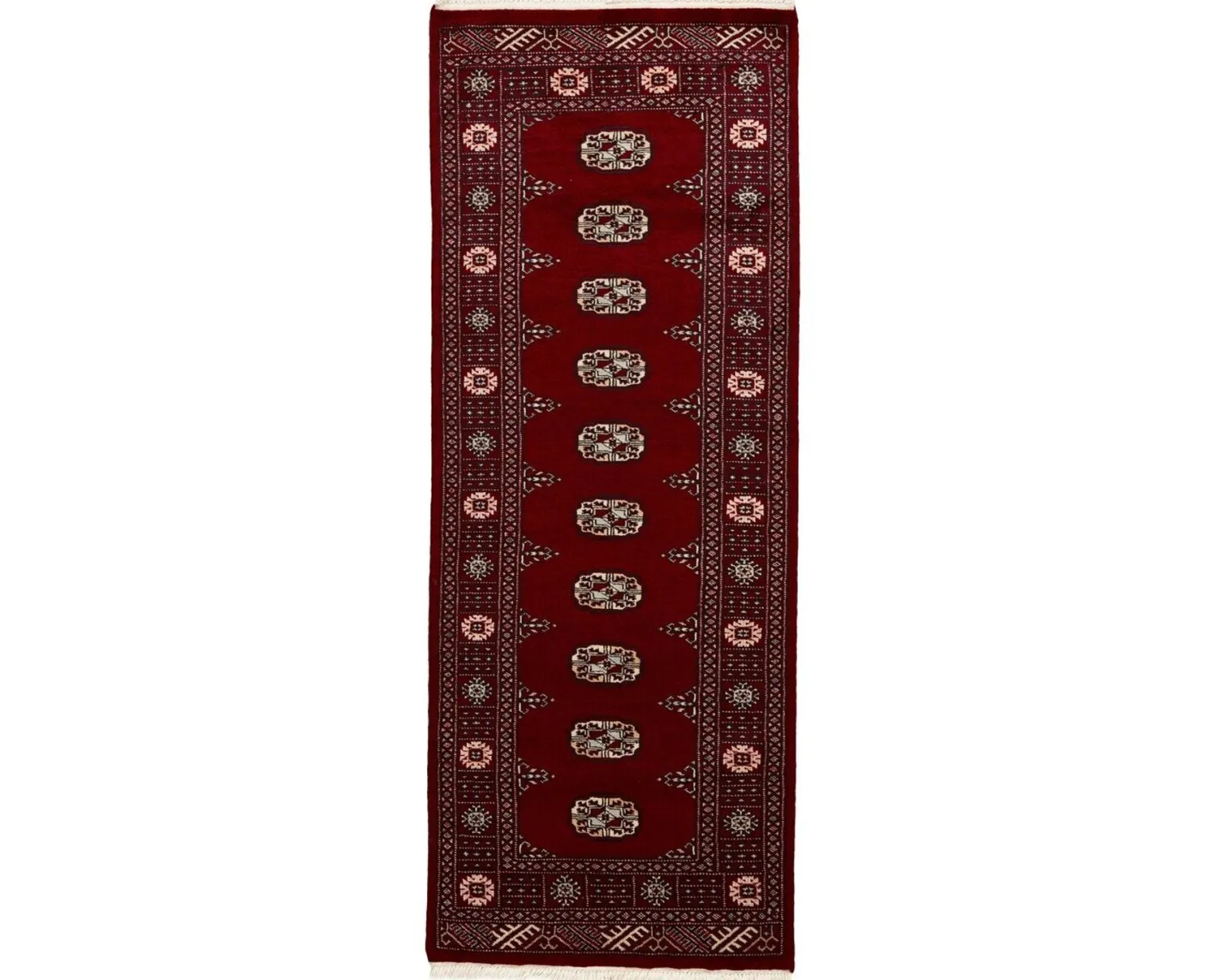 Pakistan handknotted orientalisk matta 76 x 199 cm