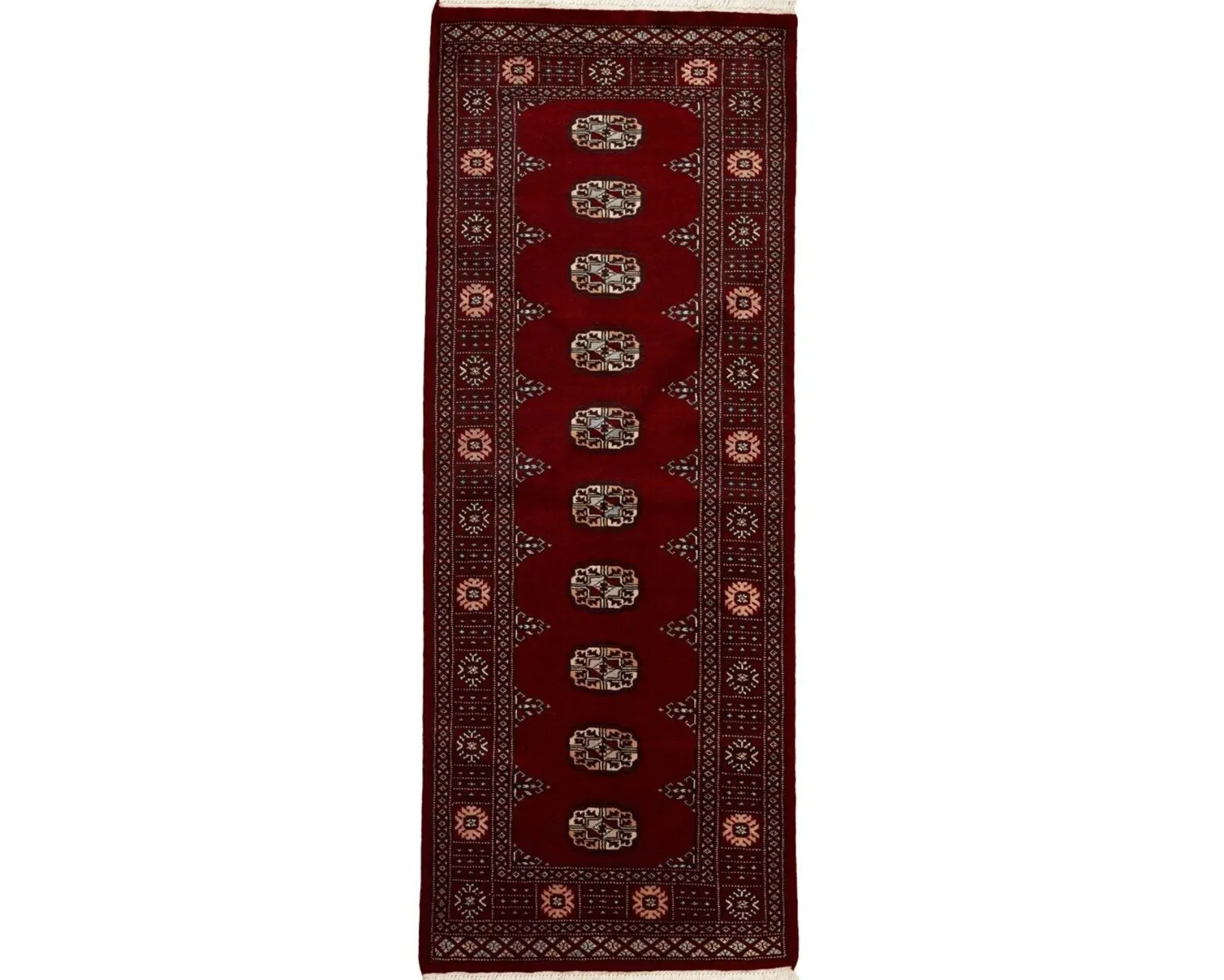 Pakistan handknotted orientalisk matta 80 x 207 cm