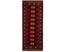 Pakistan handknotted orientalisk matta 77 x 192 cm