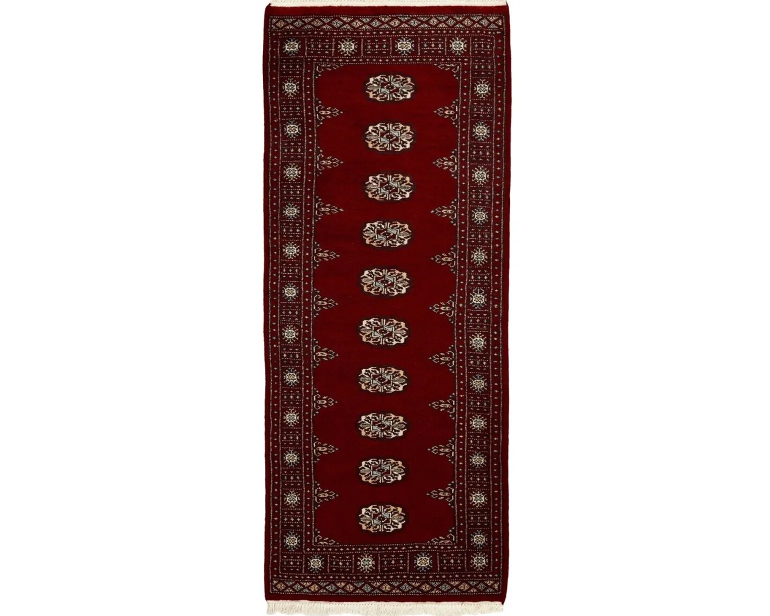 Pakistan handknotted orientalisk matta 77 x 192 cm