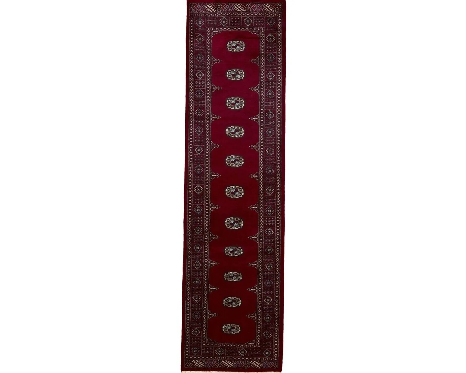 Pakistan handknotted orientalisk matta 79 x 297 cm