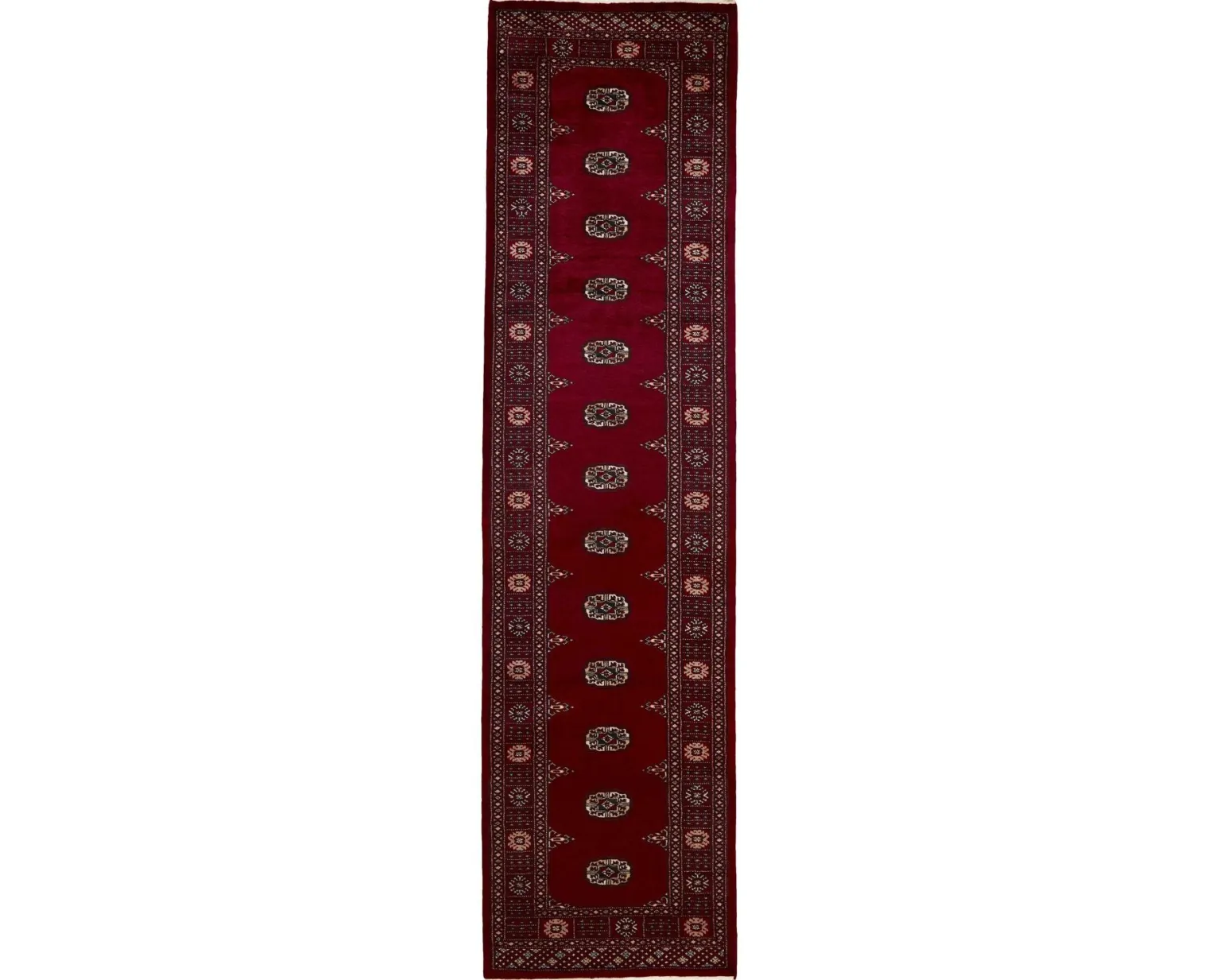 Pakistan handknotted orientalisk matta 81 x 311 cm