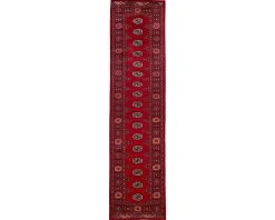 Pakistan handknotted orientalisk matta 80 x 313 cm