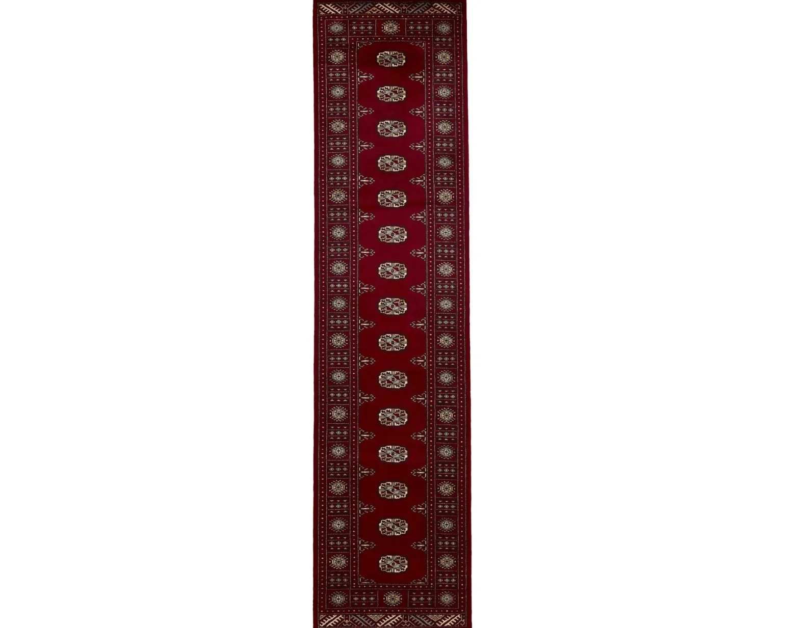 Pakistan handknotted orientalisk matta 79 x 319 cm