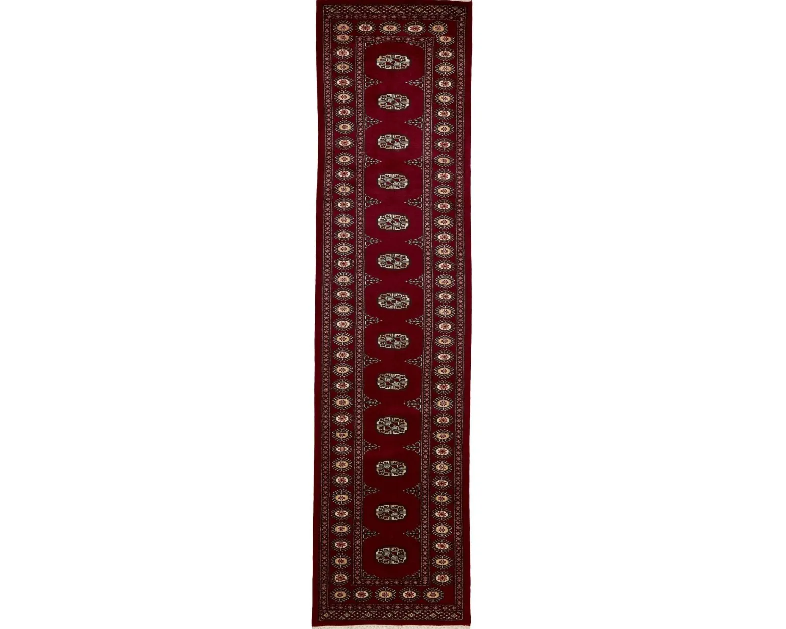 Pakistan handknotted orientalisk matta 78 x 319 cm