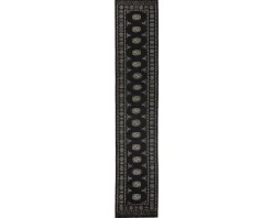 Pakistan handknotted orientalisk matta 76 x 396 cm