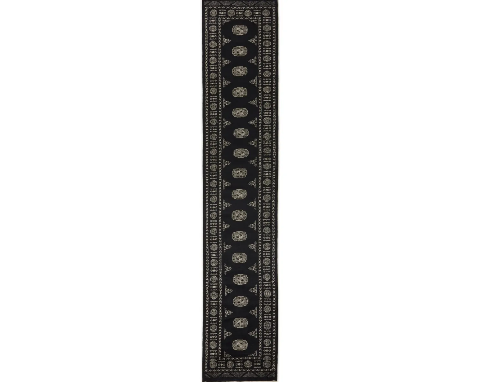 Pakistan handknotted orientalisk matta 76 x 396 cm
