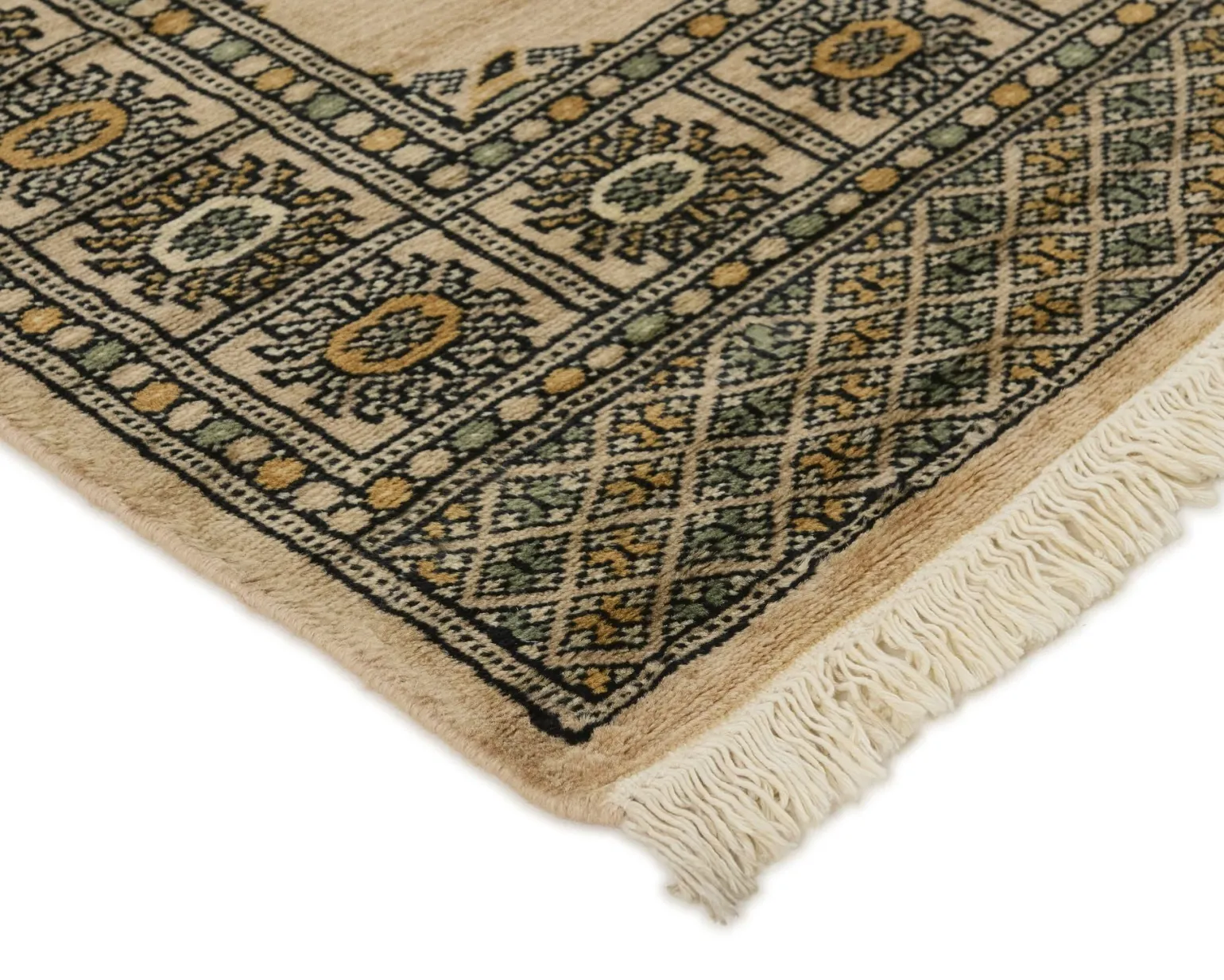 Pakistan handknotted orientalisk matta 80 x 417 cm