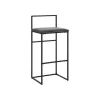 Pan barstol svart, set om 6