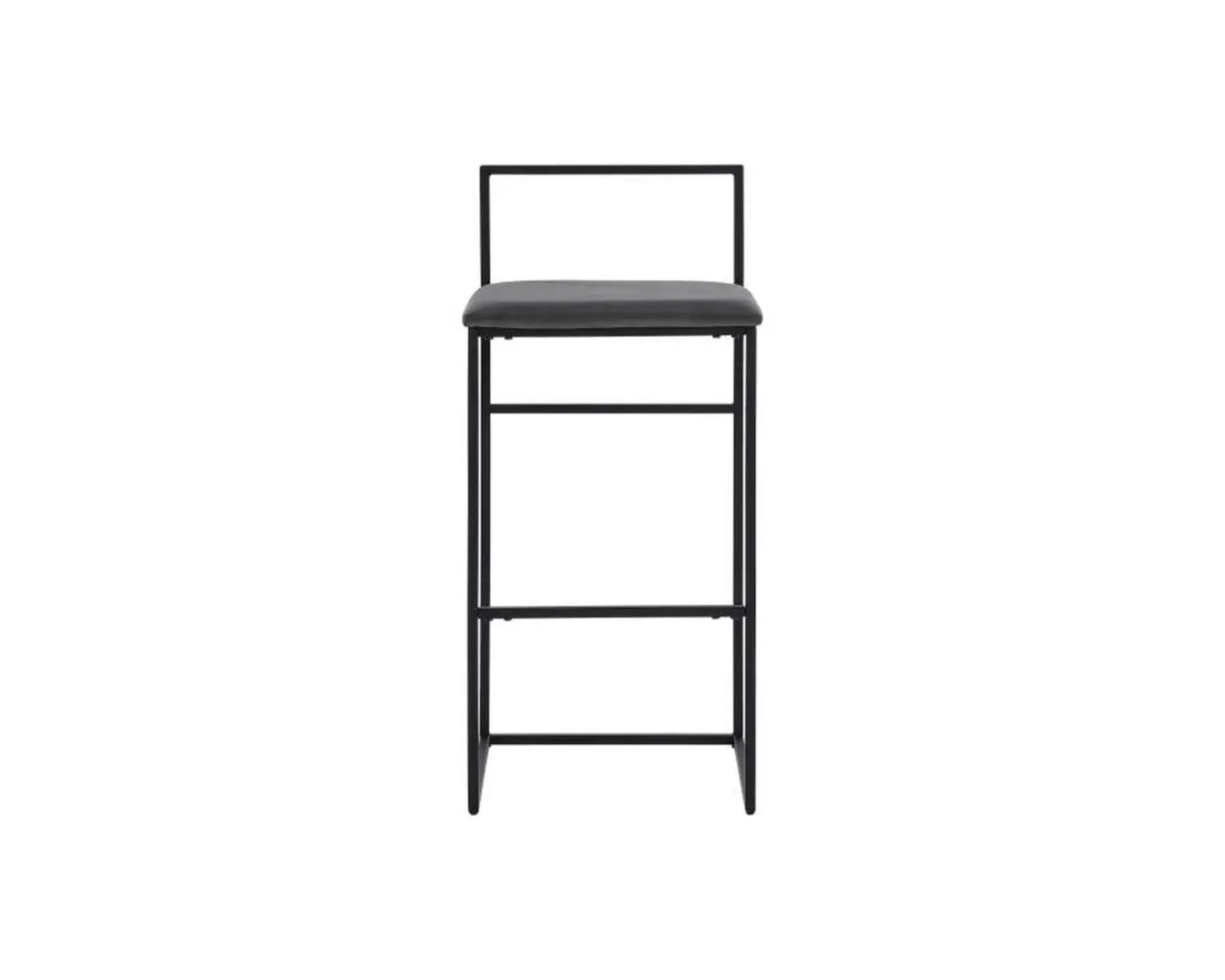Pan barstol svart, set om 6