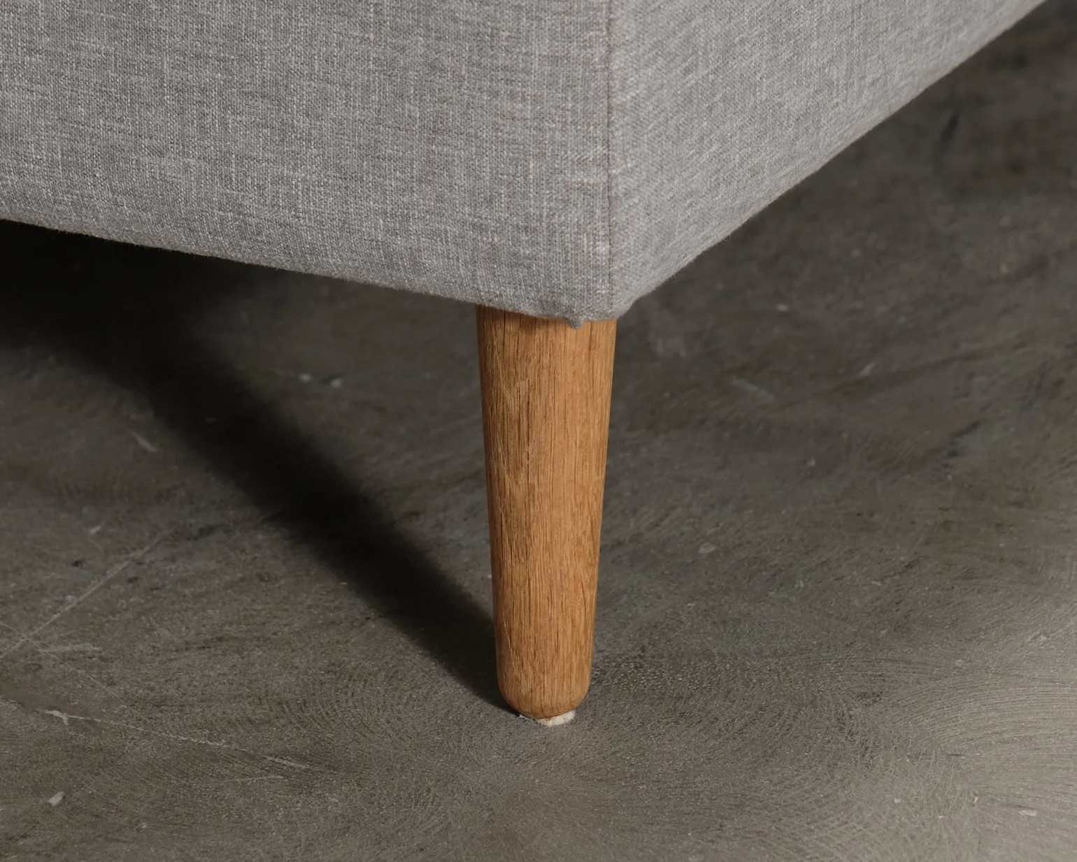 Pohjanmaan Chic 4-sits hörnsoffa grå