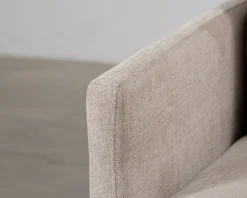 Pohjanmaan Nordic 3-sits soffa med fotpall beige