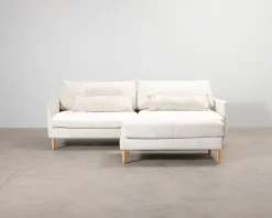 Pohjanmaan 2,5-sits soffa med fotpall