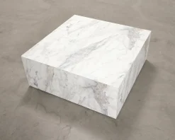 Rambabu soffbord 90 x 90 cm vit