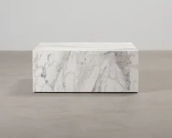 Rambabu soffbord 90 x 90 cm vit