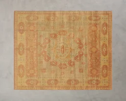 Rezas orientalisk x Damask matta Gul 247 x 303 cm