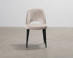 Richmond Interiors Giovanna stol i sammet beige