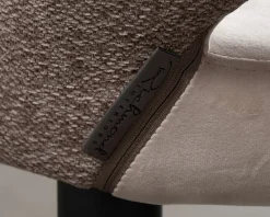 Richmond Interiors Giovanna stol i sammet beige