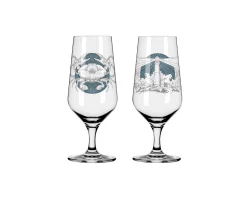Ritzenhoff Brauchzeit Pils No. 7 & 8 ölglas, set om 2