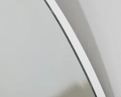Roa spegel ø 110 cm vit