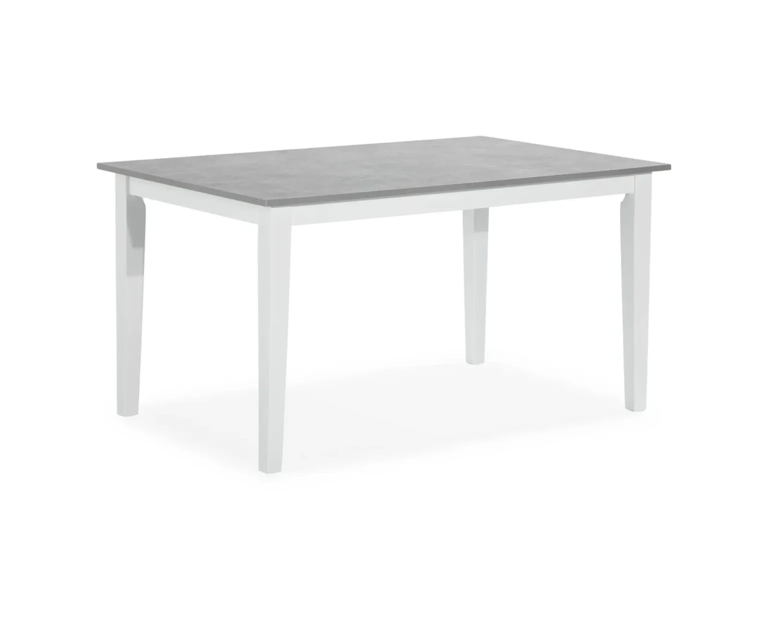 Romea matbord grå / vit