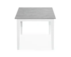 Romea matbord grå / vit