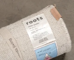 Roots Living Fringe Bamboo matta 200 x 300 cm vit
