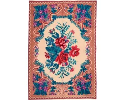 Rose Kelim orientalisk matta 156 x 227 cm