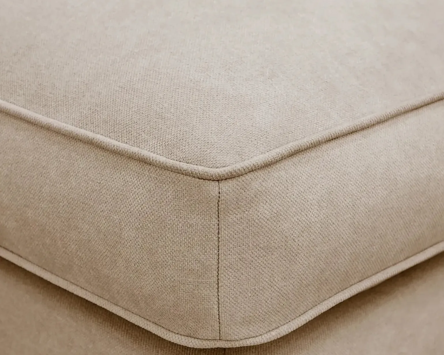 Rossita fotpall beige