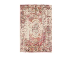 Rugvista Ava matta 160 x 230 cm beige / röd