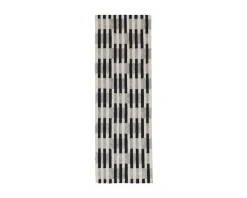 Rugvista Challi gångmatta 80 x 250 cm svart