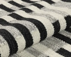Rugvista Challi gångmatta 80 x 250 cm svart