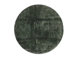 Rugvista Core Brooklyn runt viskosmatta ø 300 cm mörkgrön