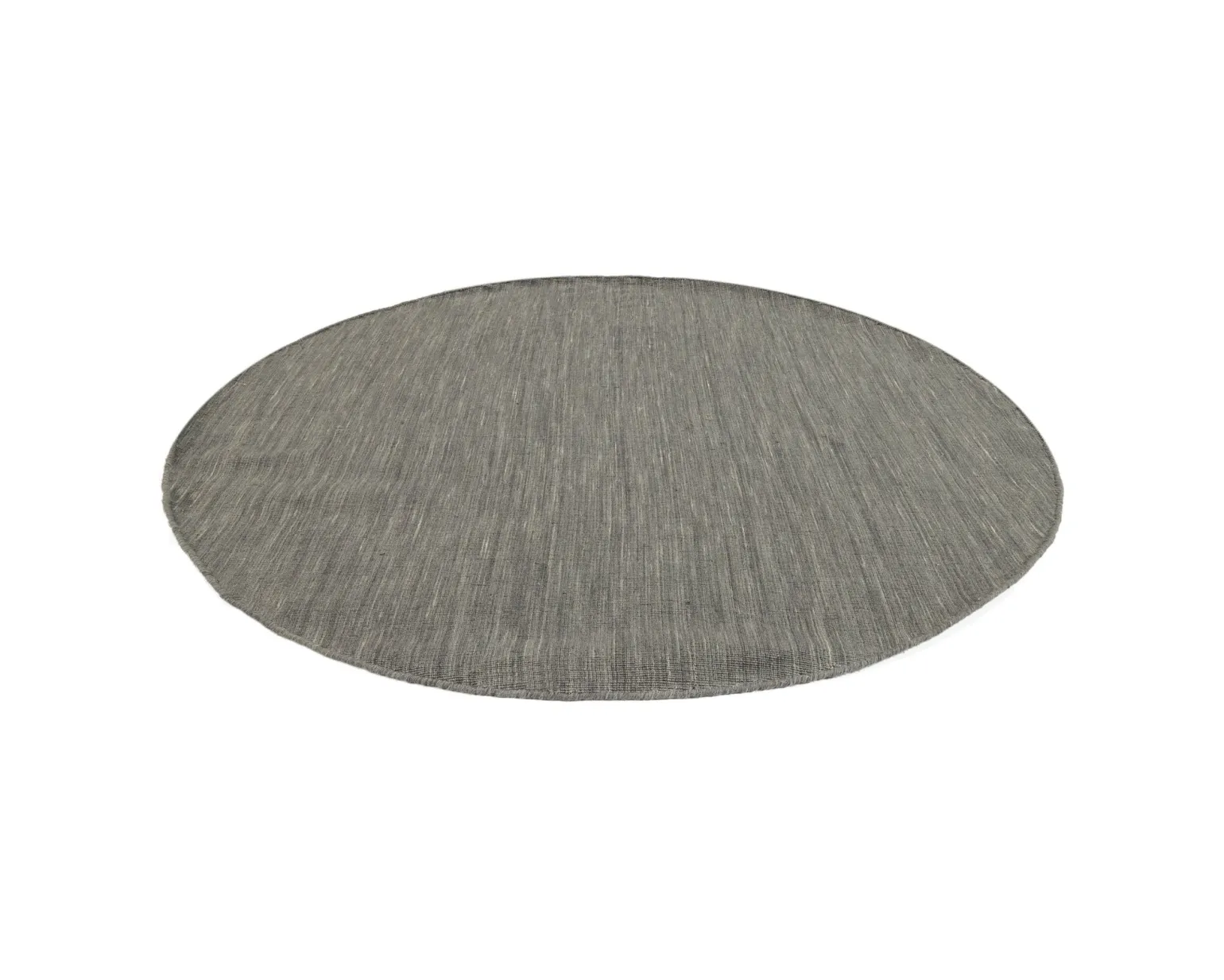 Rugvista Core Handloom Flat matta ø 200 cm mörkgrå
