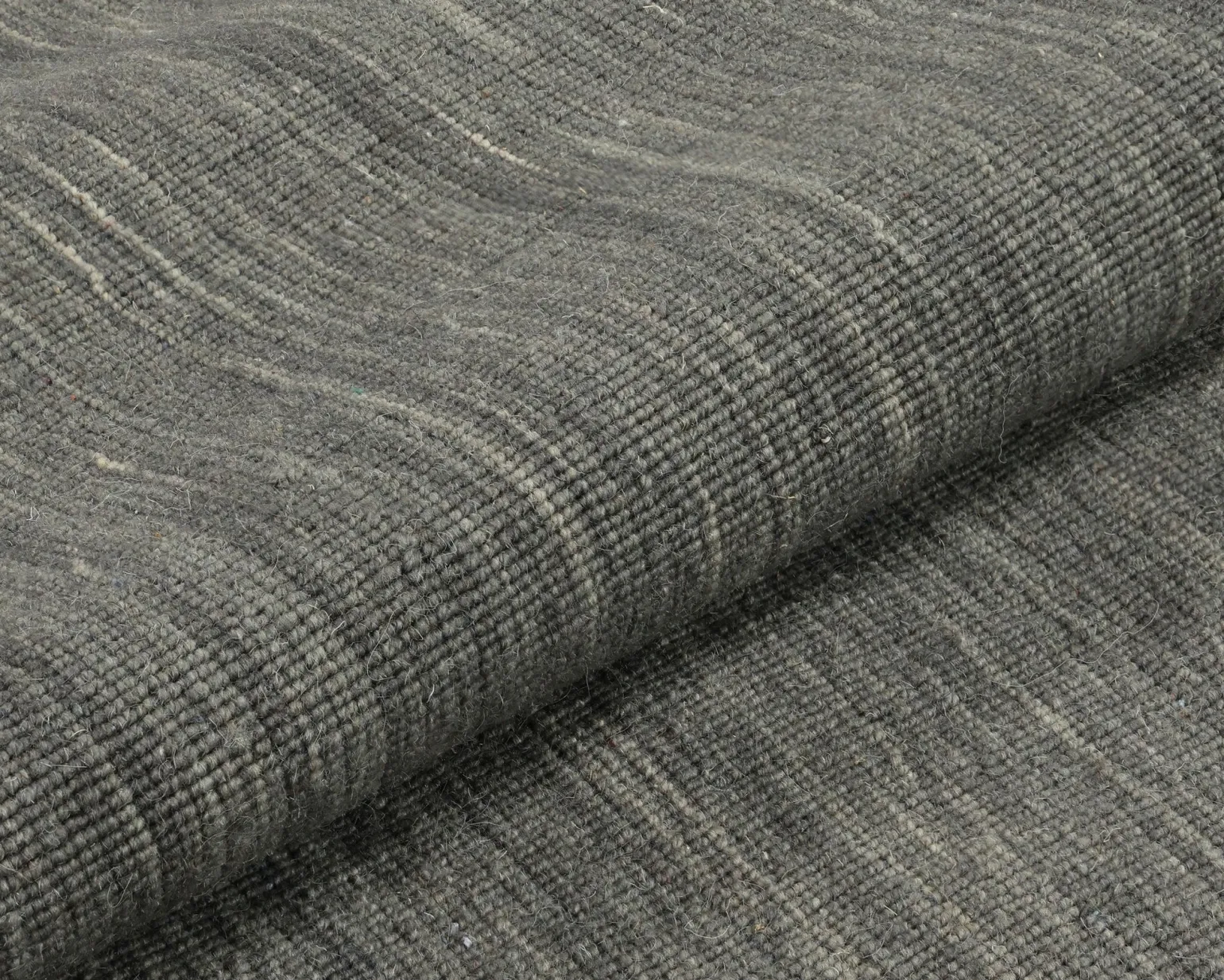 Rugvista Core Handloom Flat matta ø 200 cm mörkgrå