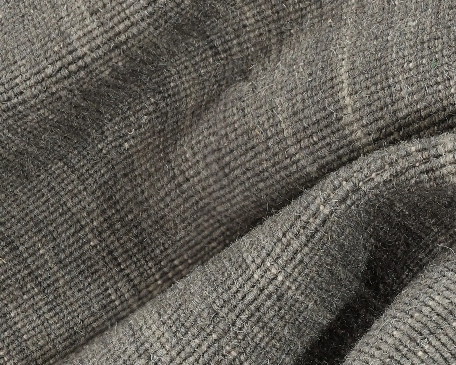 Rugvista Core Handloom Flat matta ø 200 cm mörkgrå