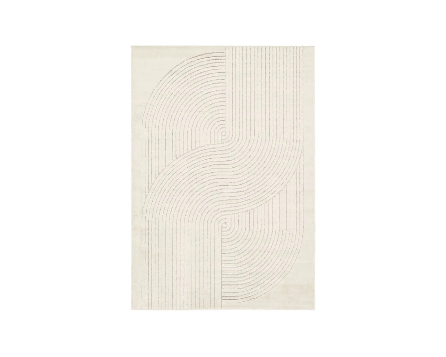 Rugvista Crizia matta 160 x 230 cm vit