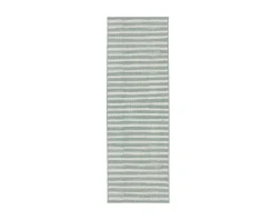 Rugvista Dune matta 80 x 200 cm vit / ljusgrön