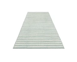 Rugvista Dune matta 80 x 200 cm vit / ljusgrön