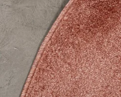 Rugvista Essential Memphis matta Ø 150 cm terracotta