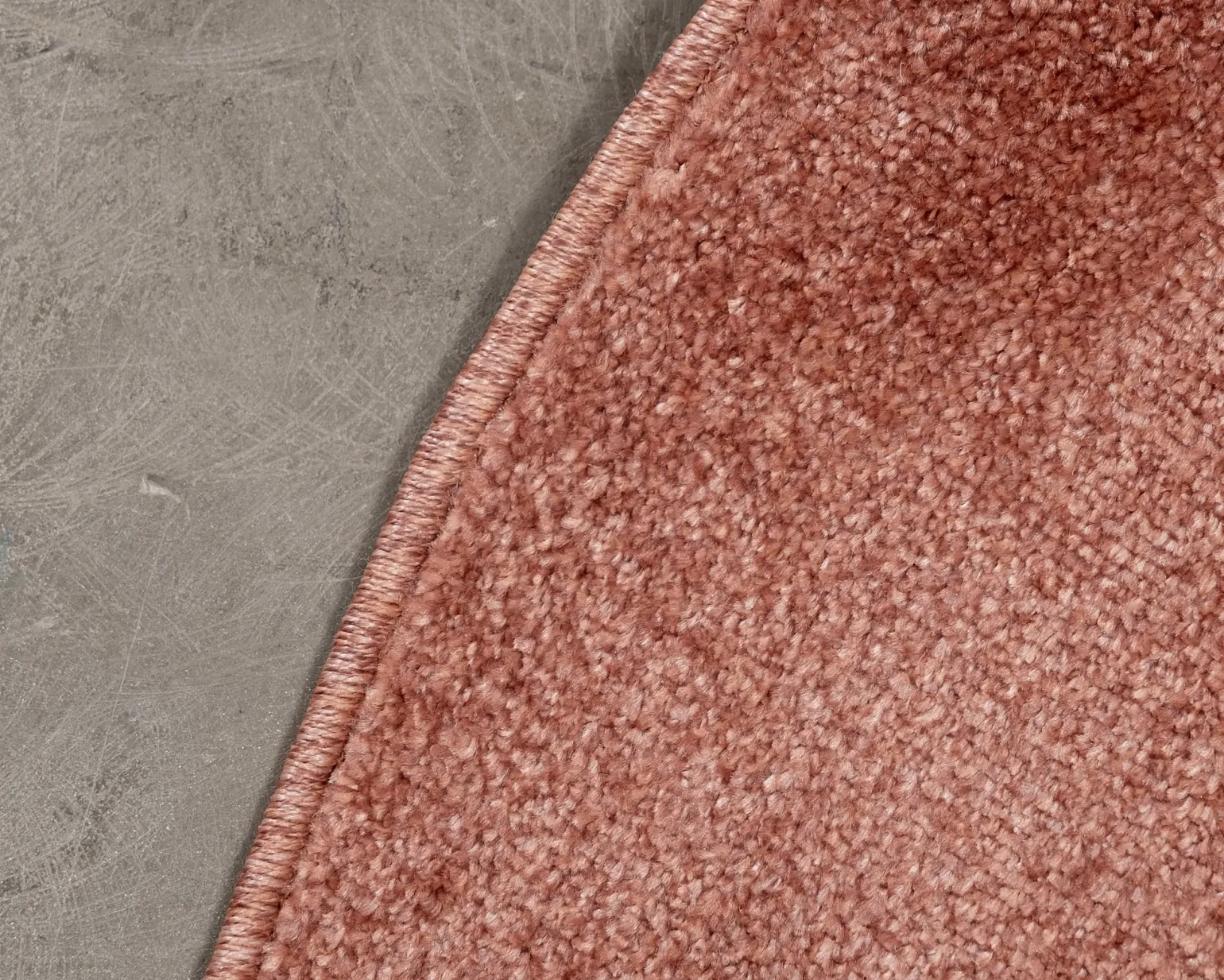 Rugvista Essential Memphis matta Ø 150 cm terracotta