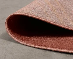 Rugvista Essential Memphis matta Ø 150 cm terracotta