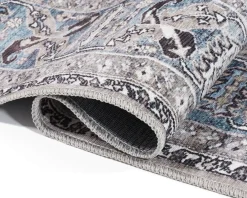 Rugvista Gina Oriental matta 80 x 250 cm blågrå