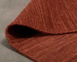 Rugvista Handloom Flat matta 140 x 200 cm röd