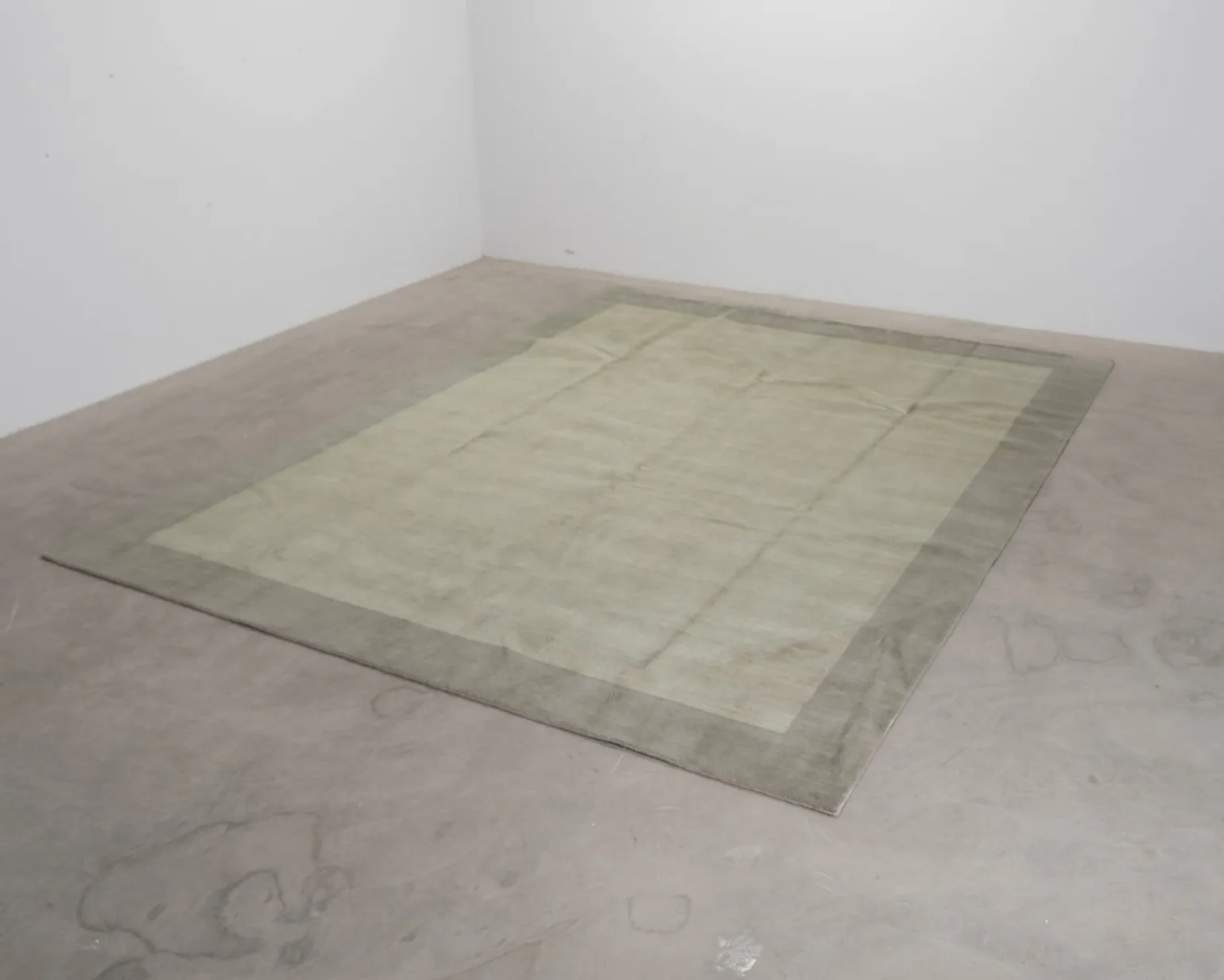 Rugvista Handloom Frame ullmatta 300 x 400 cm grön