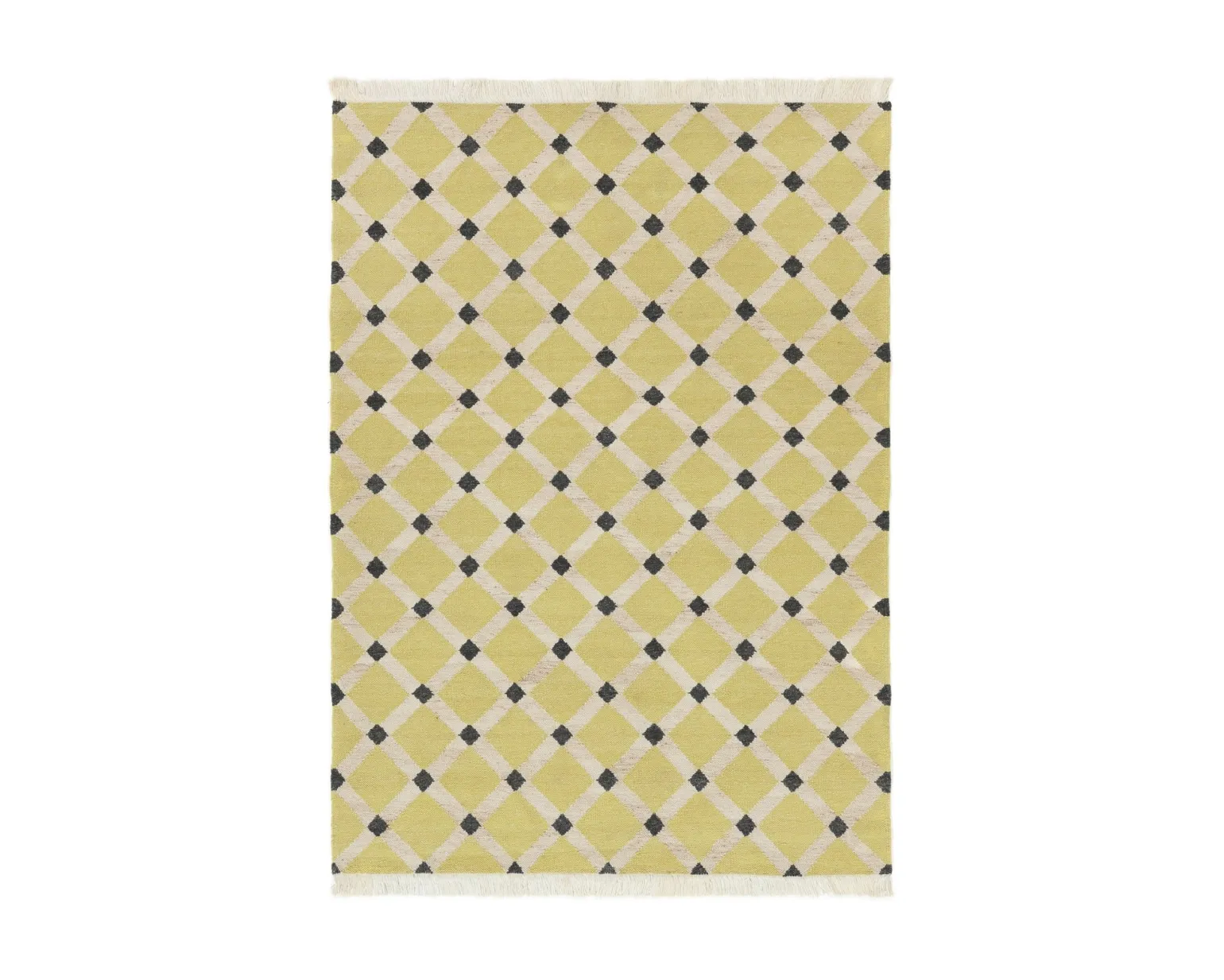 Rugvista Krissy matta 160 x 230 cm gul