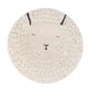 Rugvista Lollo Lamm matta ø 150 cm beige / grå