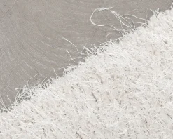 Rugvista matta Luxe Shaggy 80 x 150 cm vit